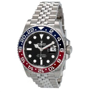 Rolex GMT Master II Pepsi Luxury 40mm Mens Watch