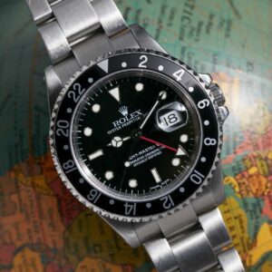 Rolex GMT Master II Black Dial Men Watch 16710