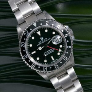 Rolex GMT Master II Black Dial Men Watch 16710