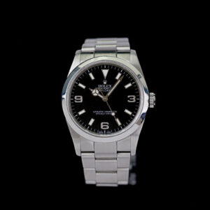 Rolex Explorer, 114270, Rehaut, New Service, Top Condition, no holes, no stretch