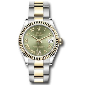 Rolex Datejust 31 – yellow gold – fluted bezel – oyster 278273 OGDR6O