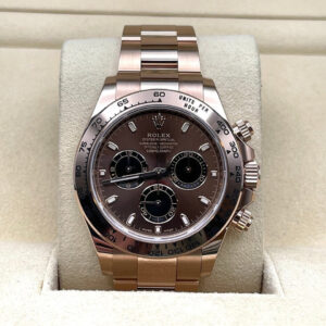 Rolex Daytona Rose Gold Chocolate Dial 116505