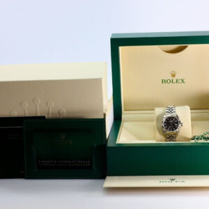 Rolex Datejust 28mm Dark Grey Dial Jubileè Lady 279174