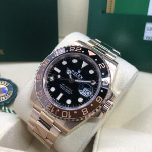 Rolex GMT-Master II Solid Rose Gold Rootbeer 2020