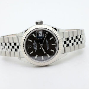 Rolex Datejust 28mm Dark Grey Dial Jubileè Lady 279174