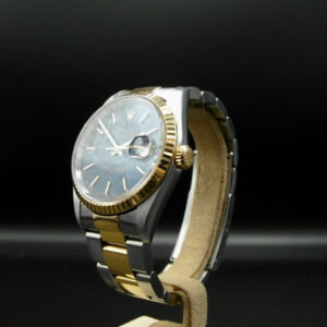 Rolex Datejust 36mm Acciaio e oro Steel& gold Blue dial,Oyster band full set 16233