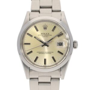 Rolex Date 34 Automatik Edelstahl Herrenuhr Oyster Perpetual Ref. 15000