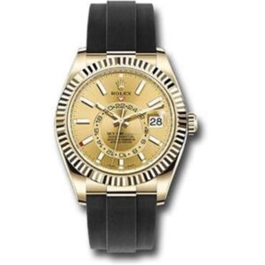 Rolex Sky-Dweller 42mm/ NEW 2021 /Champagne Dial /326238