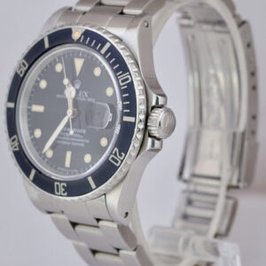 Rolex Vintage Rolex Submariner Date Stainless Steel 40mm Automatic B+P Watch 16800