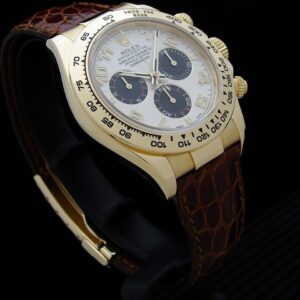 Rolex Cosmograph Daytona Yellow Gold Panda Dial Ref. 116518