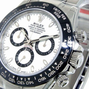 Rolex Daytona “White Panda” 40mm Stainless Steel White Dial & Black Bezel 116500LN