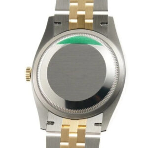 Rolex Datejust 36mm Steel & Yellow Gold Fluted Bezel Champagne Jubilee Diamond Dial Jubilee Bracelet