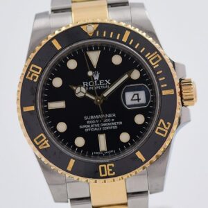 Rolex Submariner Date Ref.116613LN, Box & Papers, Mint Condition