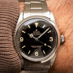 Rolex 1016 Explorer I (gilt dial / 1966 / 7836 folded)