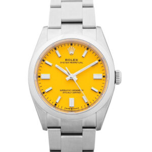 Rolex 126000-0004 – Oyster Perpetual 36 Automatic Chronometer Yellow Dial Unisex Watch