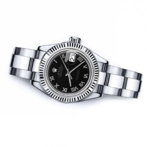 Rolex Women’s Rolex 31mm Datejust Black Color Roman Numeral Dial