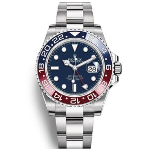 Rolex GMT-Master II Oyster 40 mm white gold Pepsi 126719BLRO