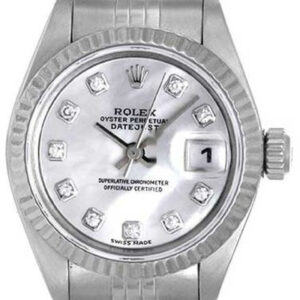 Rolex Ladies Datejust Mother of Pearl Diamond Watch 79174