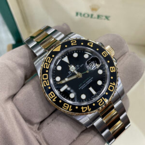 Rolex GMT-Master II Ceramic Two Tone 18k Gold & Steel 116713LN