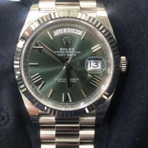 Rolex Day-Date 40 Green Olive Ref.228239 New Unworn