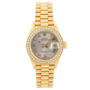 Rolex Ladies Rolex President Watch 18k Yellow Gold  79178