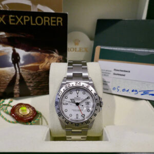 Rolex Explorer II Polar 3186 movement 16570WSO Watch