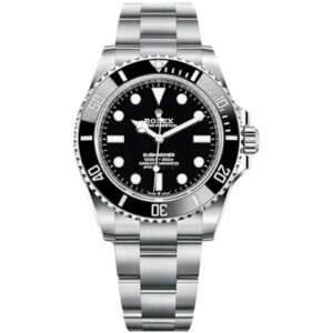 Rolex 124060 Submariner 41mm Black Dial Black Ceramic Bezel Stainless Steel