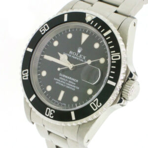 Rolex Submariner Date Black Dial 40MM Stainless Steel Oyster Watch Box Papers