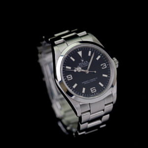 Rolex Explorer, 114270, Rehaut, New Service, Top Condition, no holes, no stretch