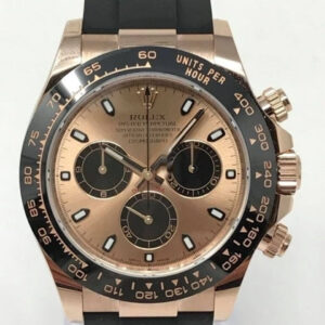 Rolex Daytona Rose Gold Oysterflex Pink Dial 116515LN Unworn