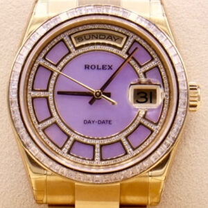 Rolex Day-Date 36mm, Ref. 118398BR – Carusel Diamant ZB/Oysterband