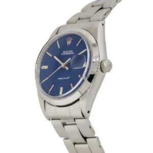 Rolex 6694 Oysterdate Stainless Steel Blue Dial Watch