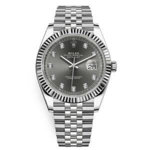 Rolex Datejust 41mm Grey Diamond Jubilee 126334 2021