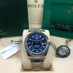 Rolex Sky Dweller Blue 2021 unworn 326934