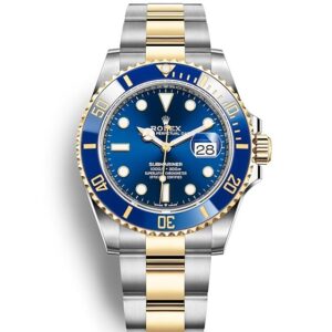 Rolex SUBMARINER DATE Oyster, 41 mm, Oystersteel and yellow gold