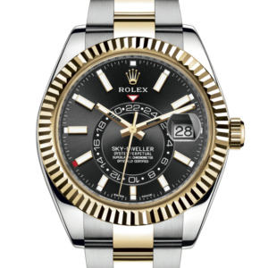 Rolex SKY-DWELLER Oyster, 42 mm, Oystersteel and yellow gold