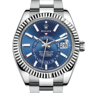 Rolex SKY-DWELLER Oyster, 42 mm, Oystersteel and white gold