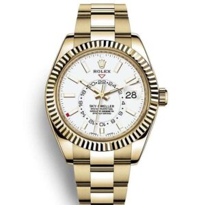 Rolex SKY-DWELLER Oyster, 42 mm, yellow gold