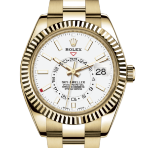 Rolex SKY-DWELLER Oyster, 42 mm, yellow gold