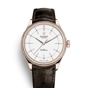 Rolex CELLINI TIME 39 mm, 18 kt Everose gold, polished finish