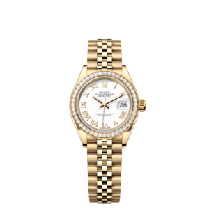 Rolex Lady‑Datejust Oyster 28 mm yellow gold and diamonds 279138RBR-0032 New